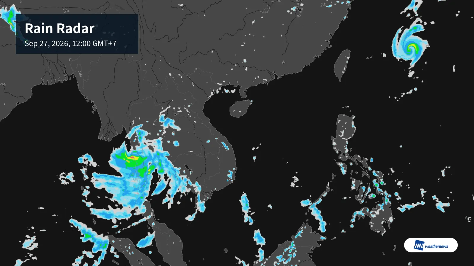 Météo de demain, 27/9 : pluie à Hô Chi Minh-Ville, soleil à Hanoï et à Đà Nẵng