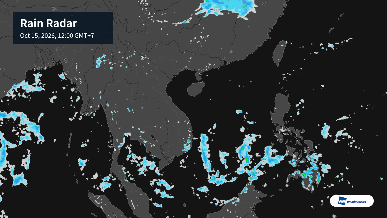 Previsão do tempo para amanhã, 15/10: chuva na Cidade de Ho Chi Minh e sol em Hanói e Da Nang
