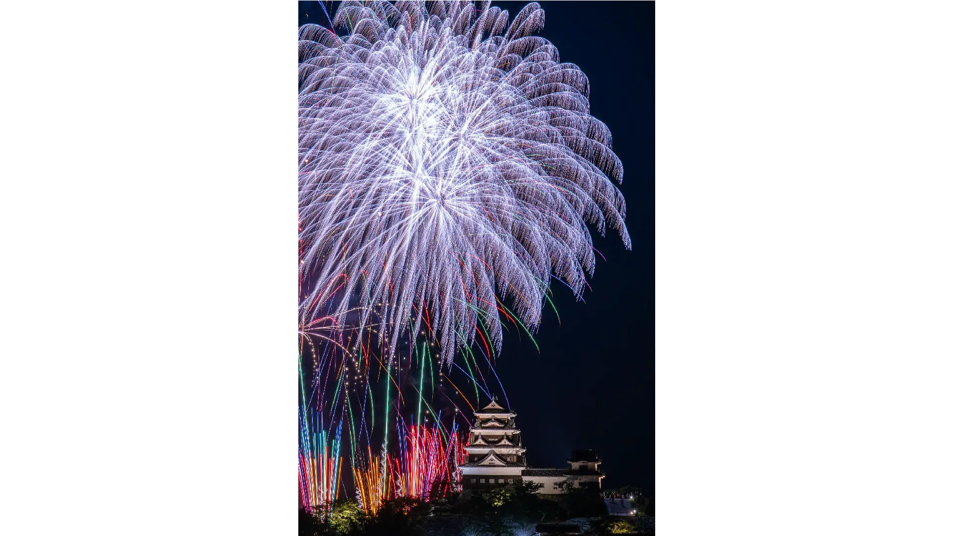 大洲川まつり花火大会