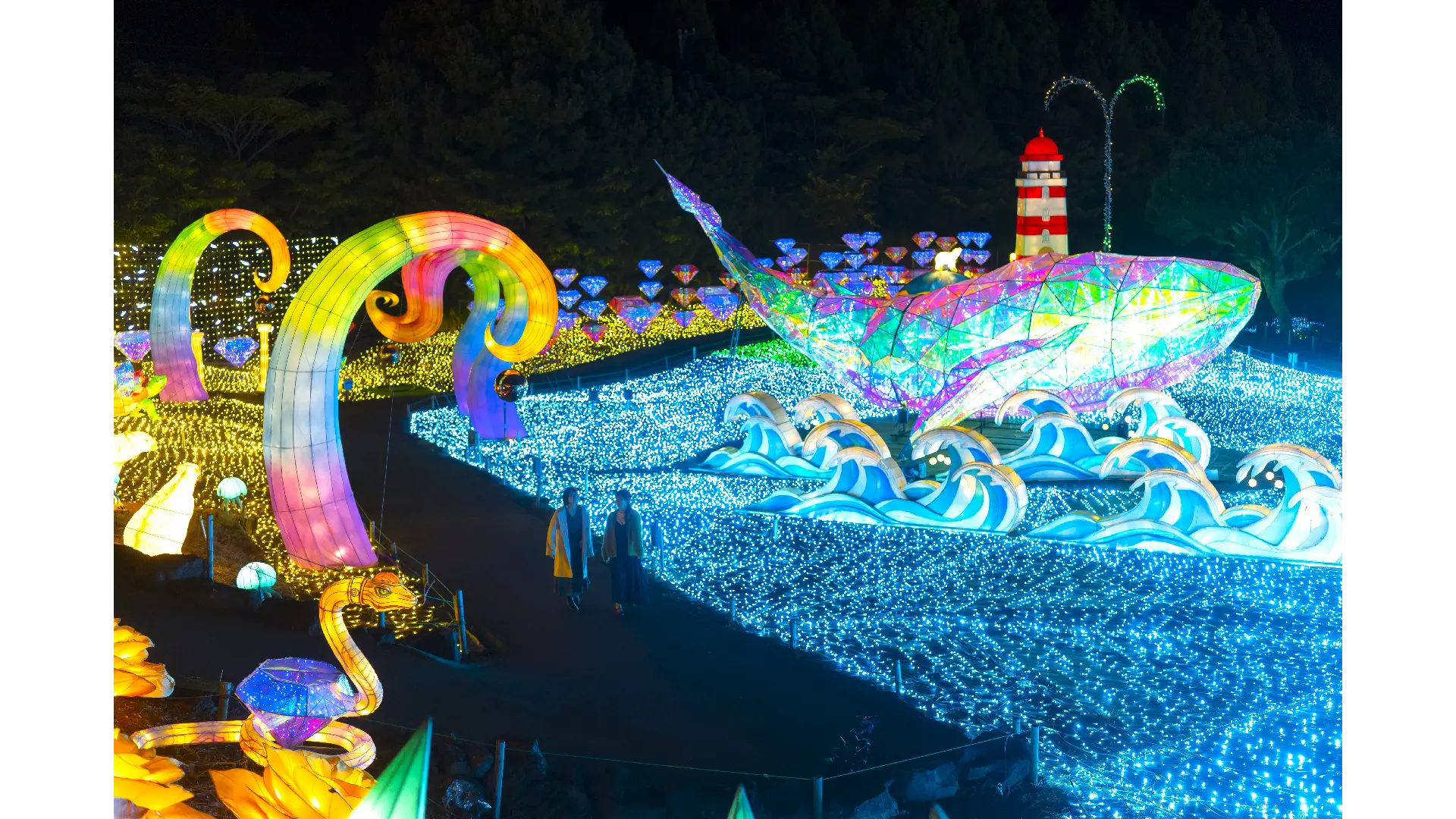イルミネーション額 天文館公園、他（鹿児島） | 2024年イルミネーション・ライト