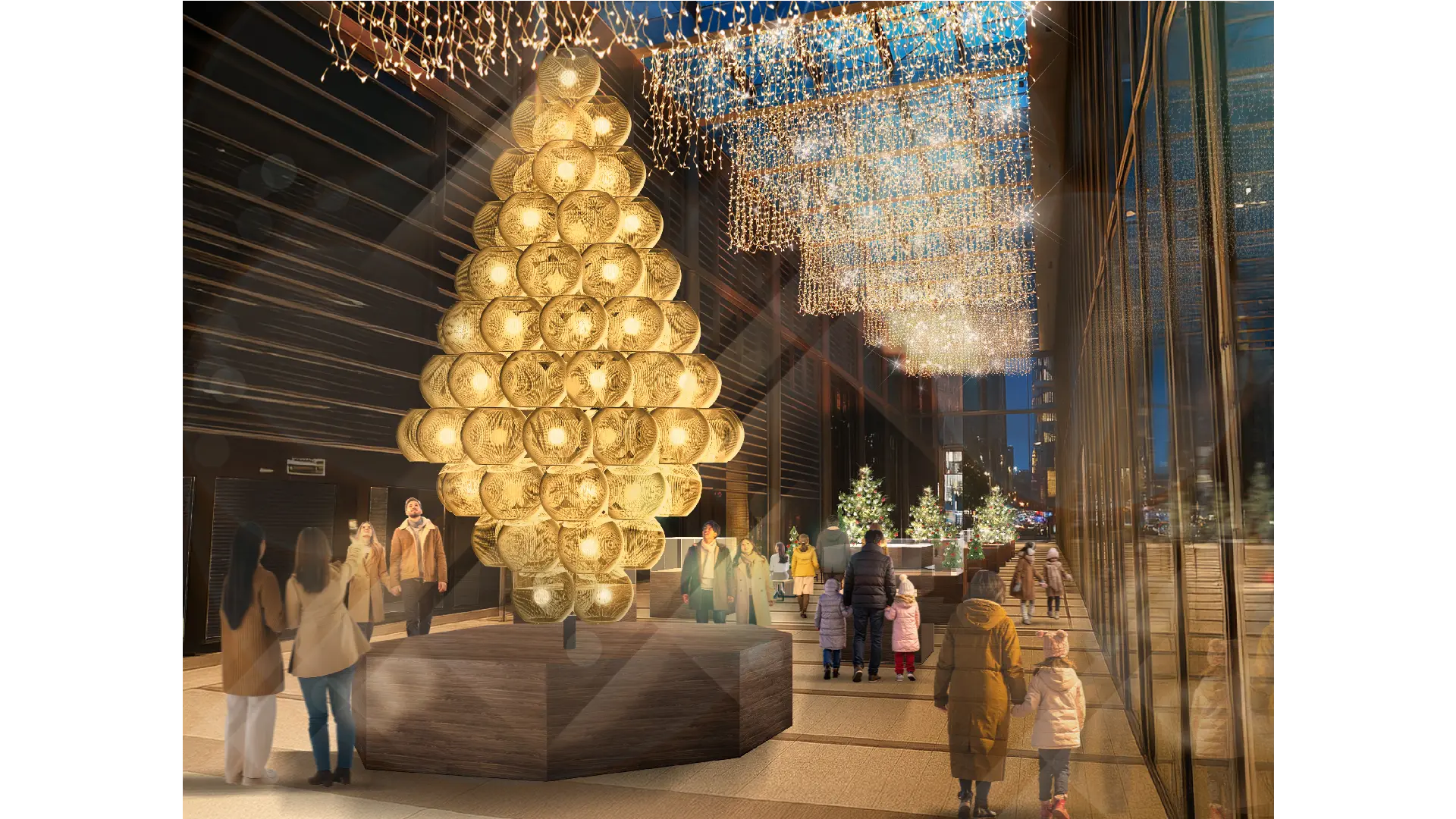 GINZA SIX XMAS 2025 - イルミネーション情報【2025-2026】 - ウェザー
