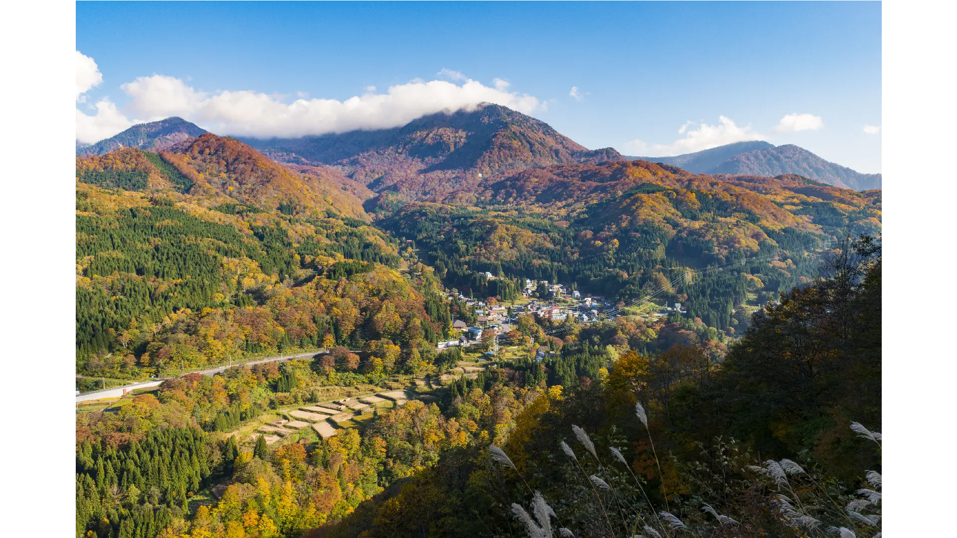 秋山郷(長野側)(nagano)の紅葉見頃情報 - 紅葉Ch. | dメニュー天気