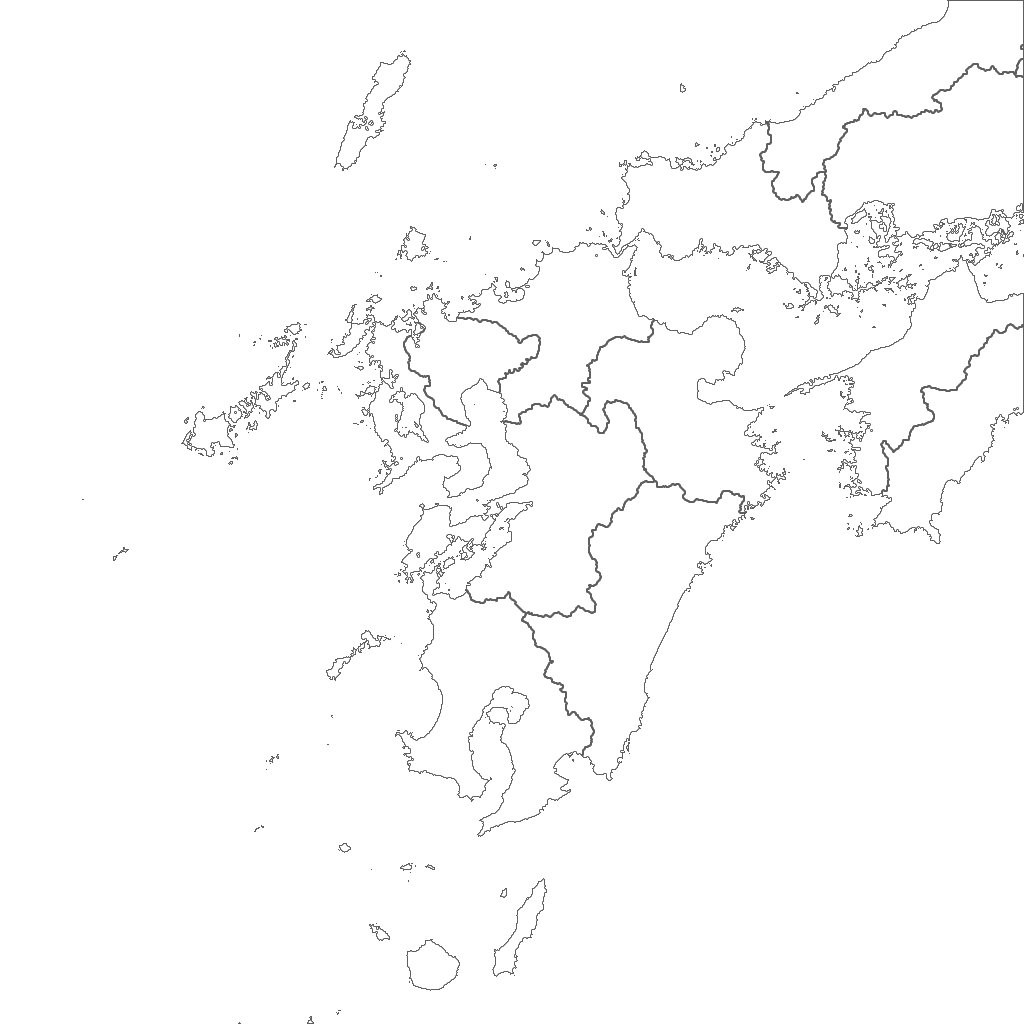 九州 の 雨雲 レーダー