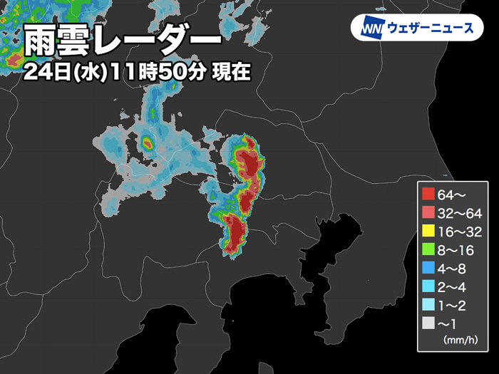 晴れている関東でもゲリラ雷雨に注意 すでに山沿いで積乱雲発生中