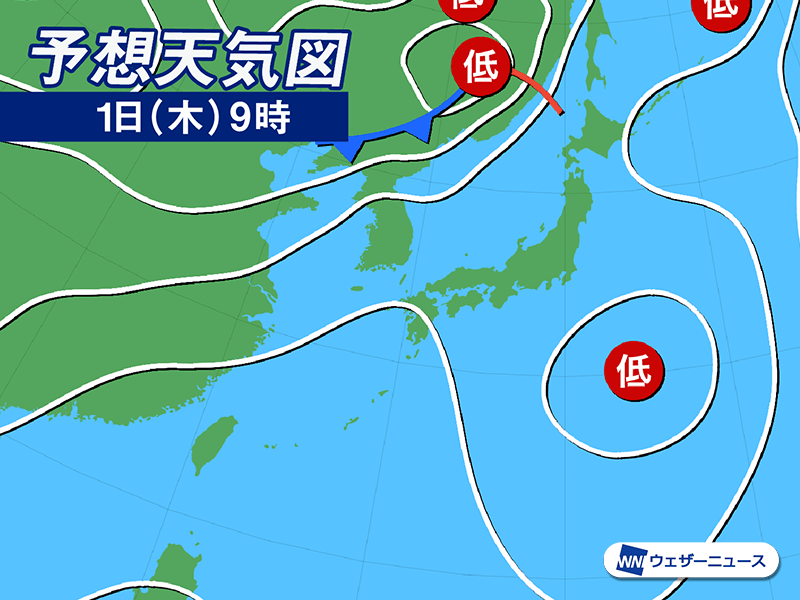 明日8月1日(木)の天気予報 8月も猛暑でスタート 北陸や東北も