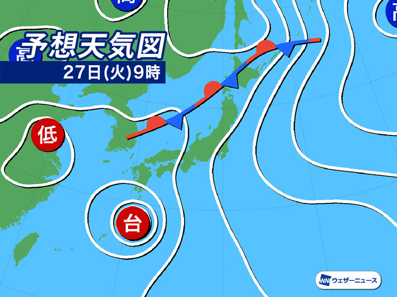 10年天気図: 明日の天気がひと目でわかる 10年天気図: 明日の天気が