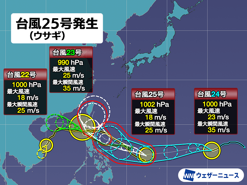 週間天気予報 短い周期で天気変化 台風にも注目 - ウェザーニュース