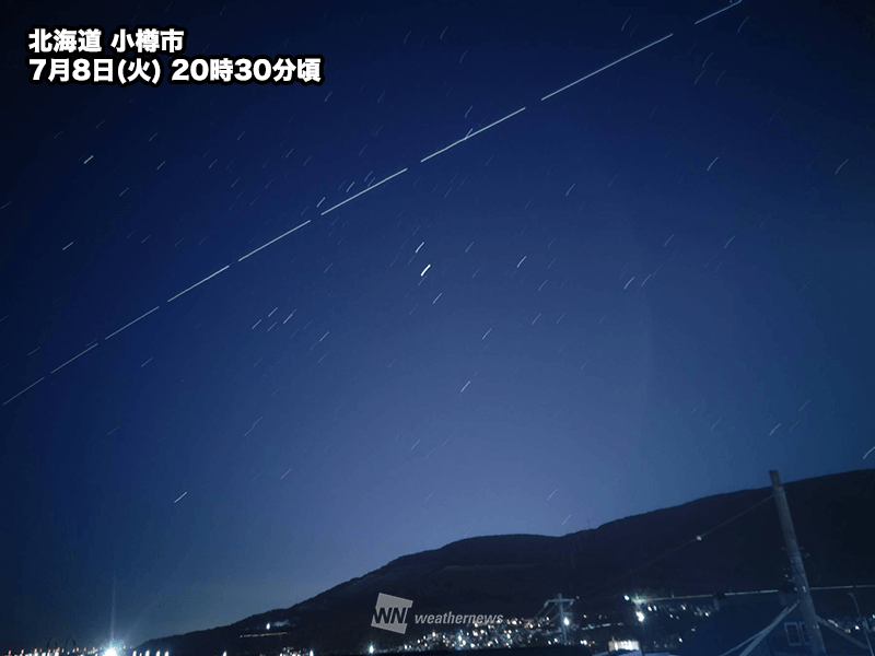 国際宇宙ステーション(ISS)/きぼう 今夜、日本上空を通過予定