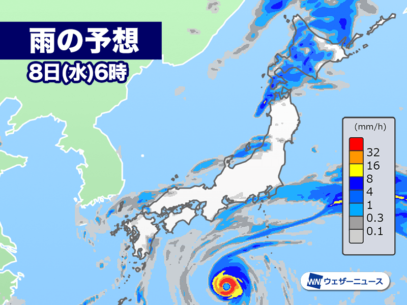 明治41年天氣豫報(天気予報) 明日の天気 8月5日(木) 一部で40℃予想と危険な暑さ 沖縄は荒天