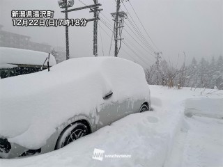 短時間で積雪が急増 東日本山沿いは大雪に要警戒 - ウェザーニュース