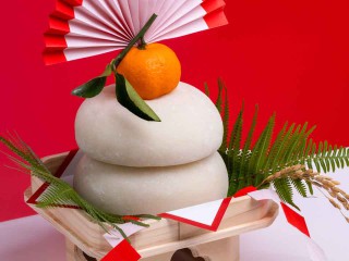 正月☆トラさん鏡餅 龍虎〉鏡餅＆門松 セット 通販 - ディノス