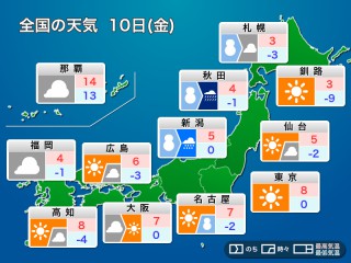 10年天気図: 明日の天気がひと目でわかる 過去の天気(天気図) - 日本気象協会 tenki.jp