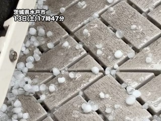 旭川・水戸で激しい雹（ひょう） 粒の大きさの実態を調査 - ウェザー