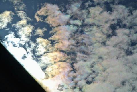 虹色のハート雲が出現 注目の空の写真 ウェザーニュース