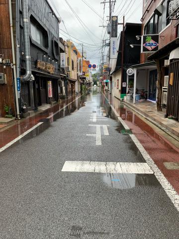佐賀市内の冠水、約...