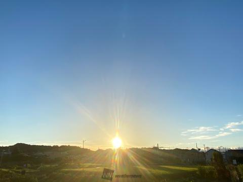 秋の朝 秋を実感する朝に 注目の空の写真 ウェザーニュース