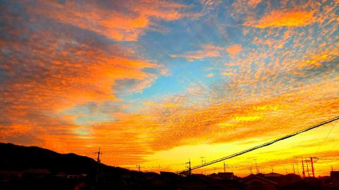 秋の朝 美しい秋の朝空 注目の空の写真 ウェザーニュース