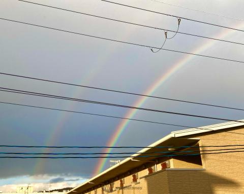 くっきり虹 注目の空の写真 ウェザーニュース