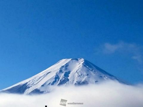 富士山など久々に雪化粧 注目の空の写真 ウェザーニュース