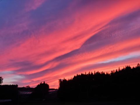 6月を締めくくる夕焼け 注目の空の写真 ウェザーニュース