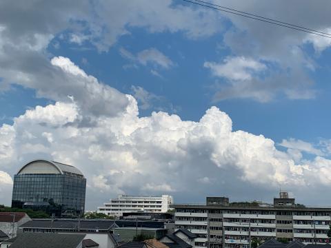 モクモク発達した入道雲 注目の空の写真 ウェザーニュース