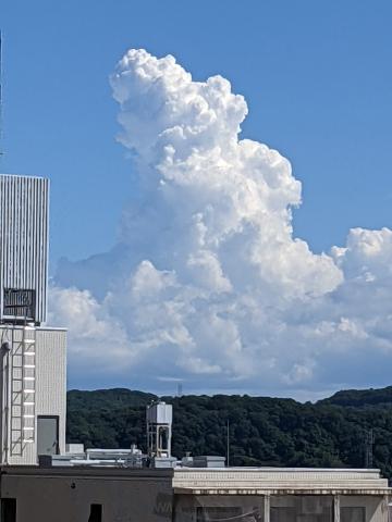 「入道雲」 入道雲イラスト登録