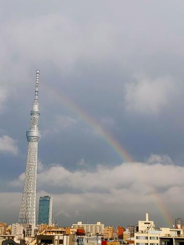 関東で虹出現！ 注目の空の写真 ウェザーニュース
