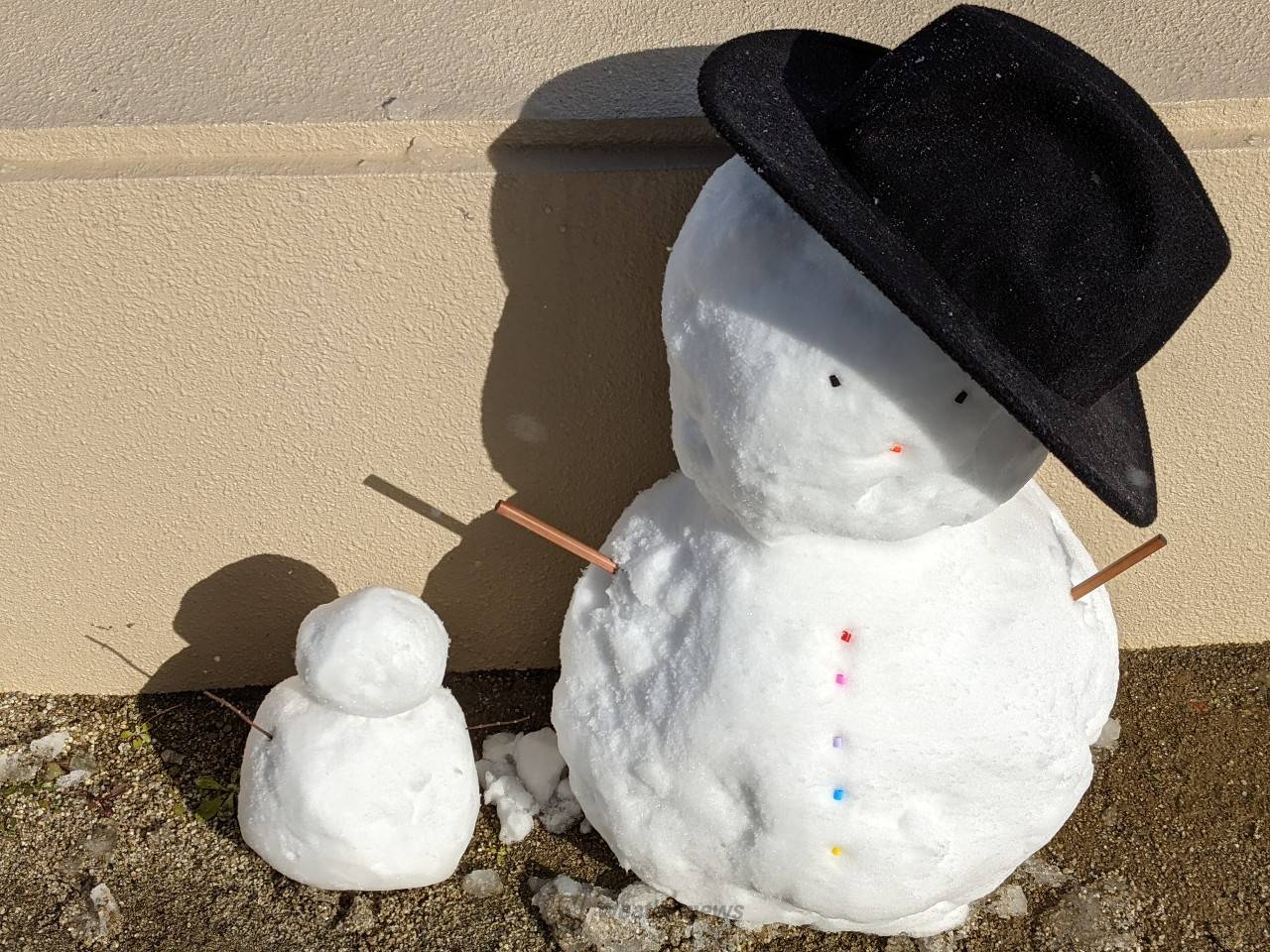 雪だるまできた！ 注目の空の写真 ウェザーニュース