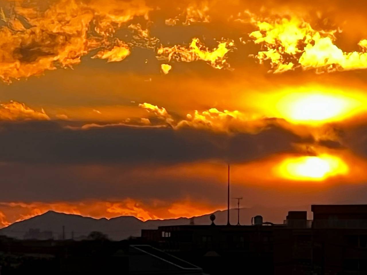 2021年最後の夕焼け 注目の空の写真 ウェザーニュース