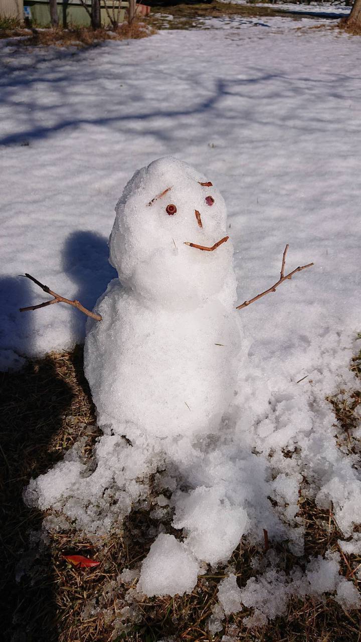 雪だるま現る 注目の空の写真 ウェザーニュース