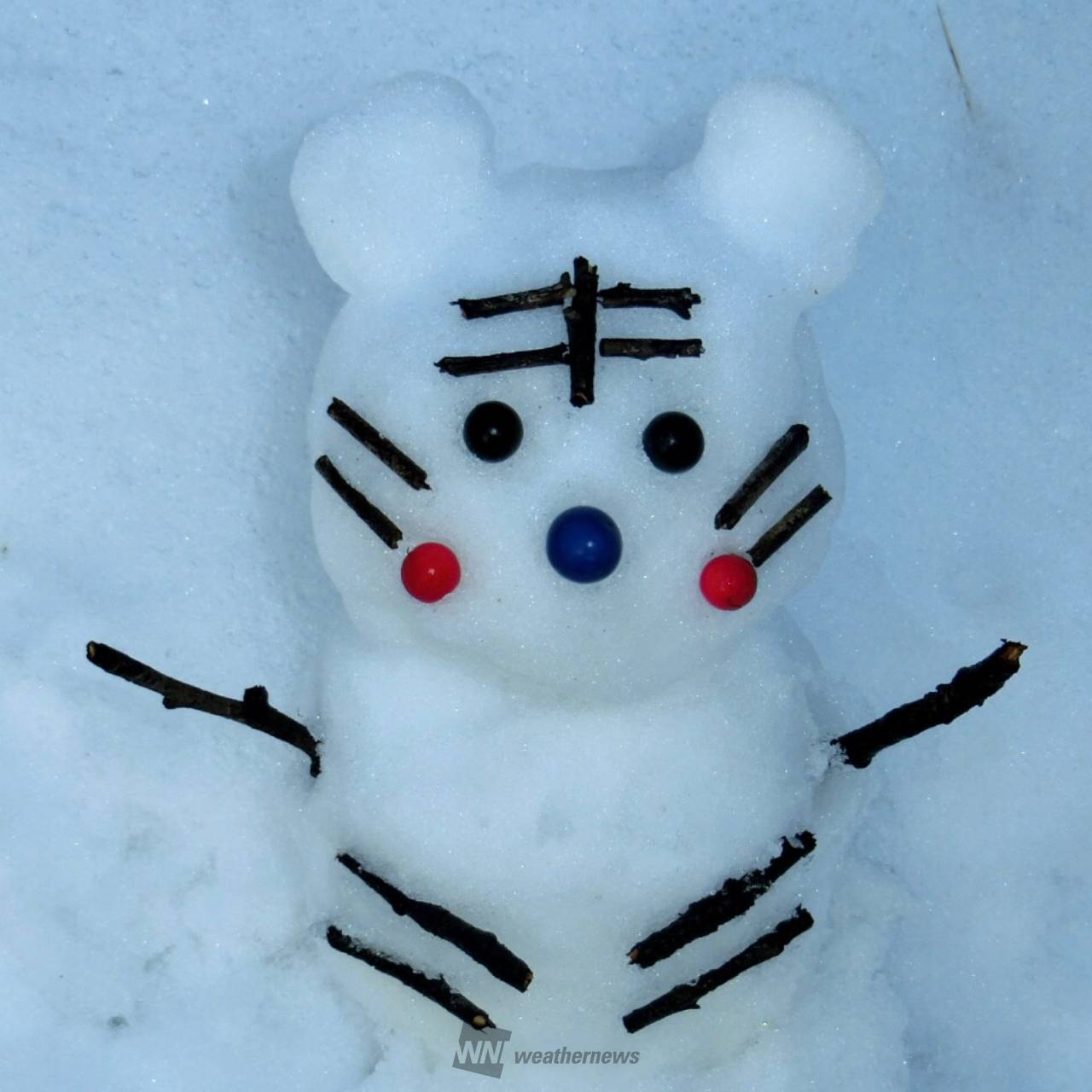 雪だるま現る 注目の空の写真 ウェザーニュース