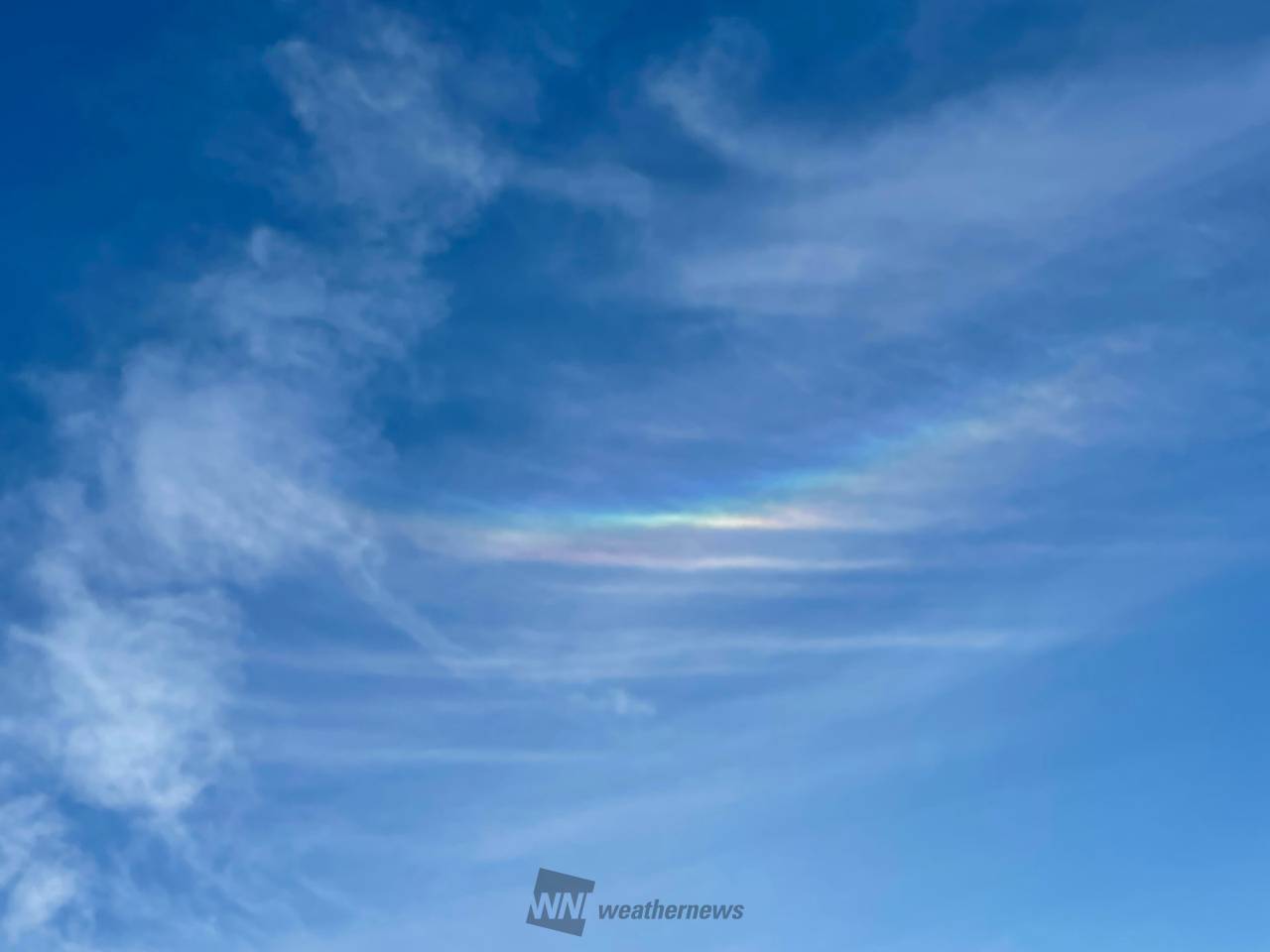 虹空さま 大阪など近畿で虹色現象 注目の空の写真 ウェザーニュース
