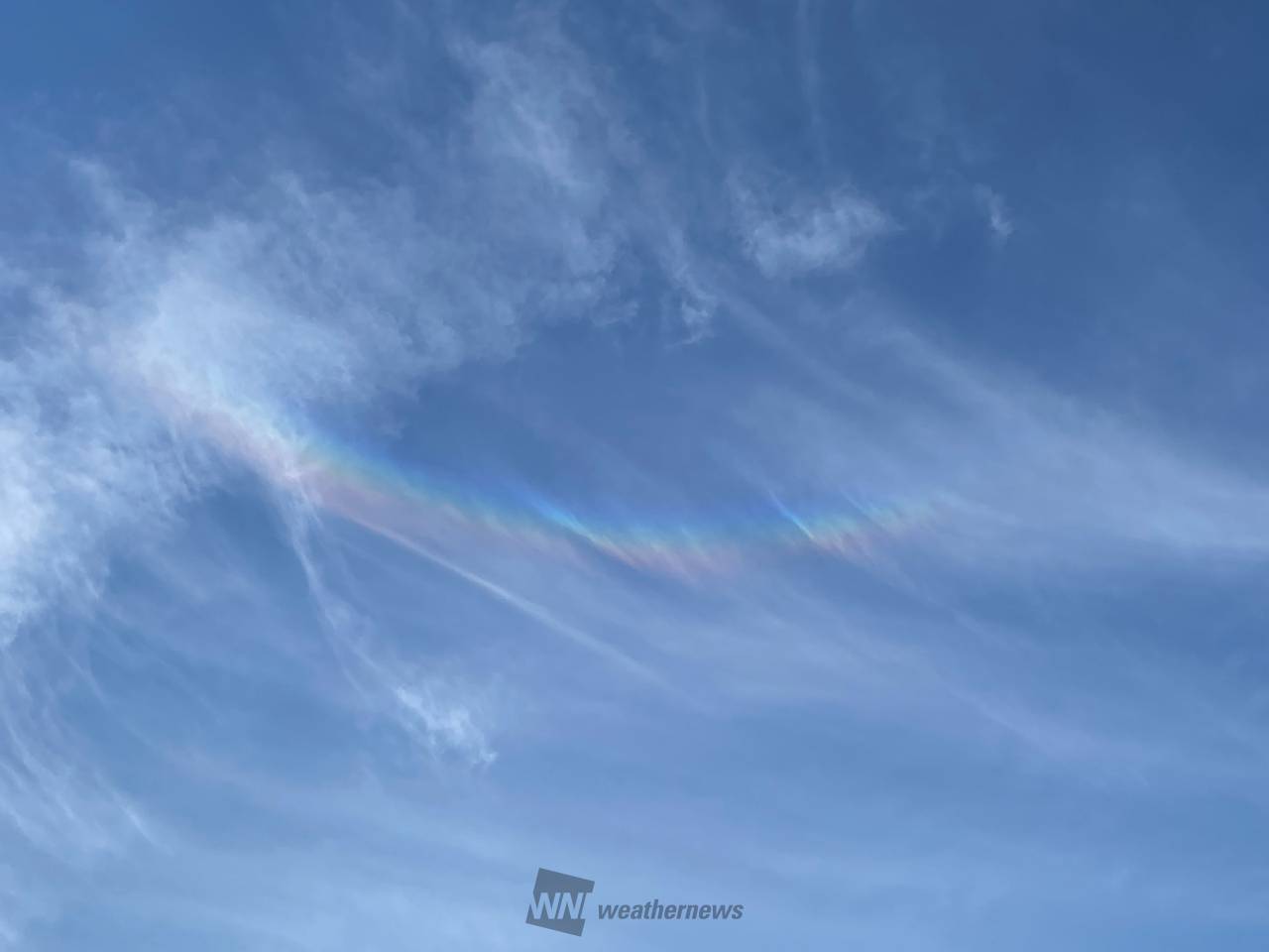 虹空さま 大阪など近畿で虹色現象 注目の空の写真 ウェザーニュース