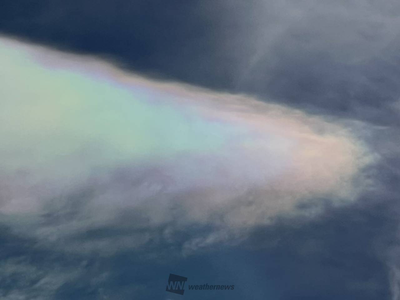 大阪など近畿で虹色現象 注目の空の写真 ウェザーニュース