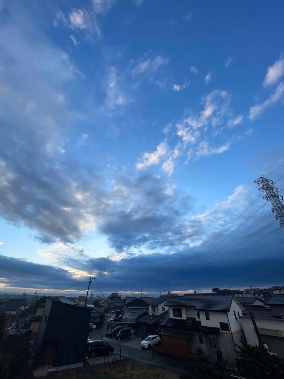 雨上がりの朝 注目の空の写真 ウェザーニュース