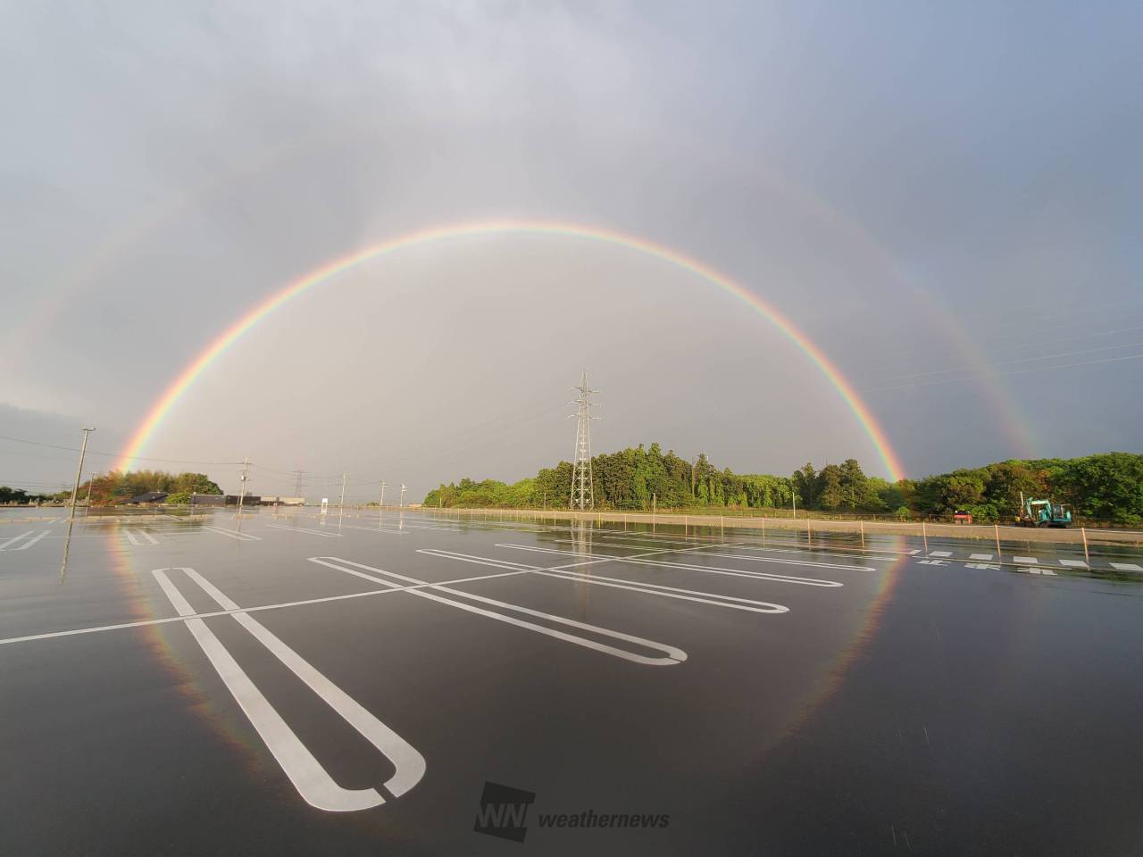 ダブルレインボーが出現 注目の空の写真 ウェザーニュース
