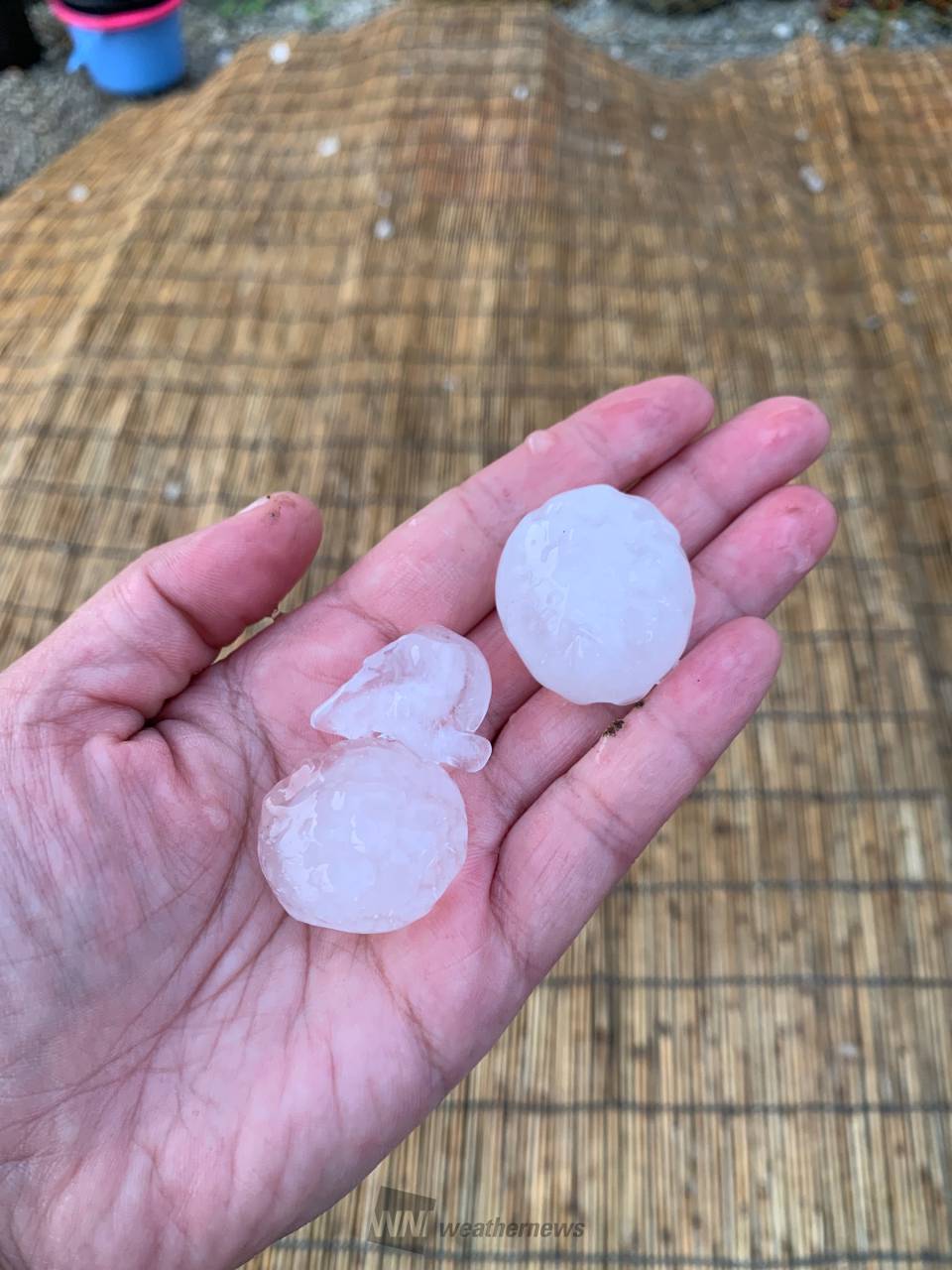 ピンポン玉サイズのヒョウ 注目の空の写真 ウェザーニュース