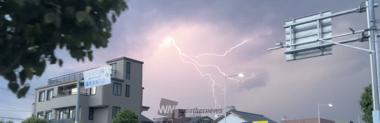 関東や東北で雷が頻発 注目の空の写真 ウェザーニュース