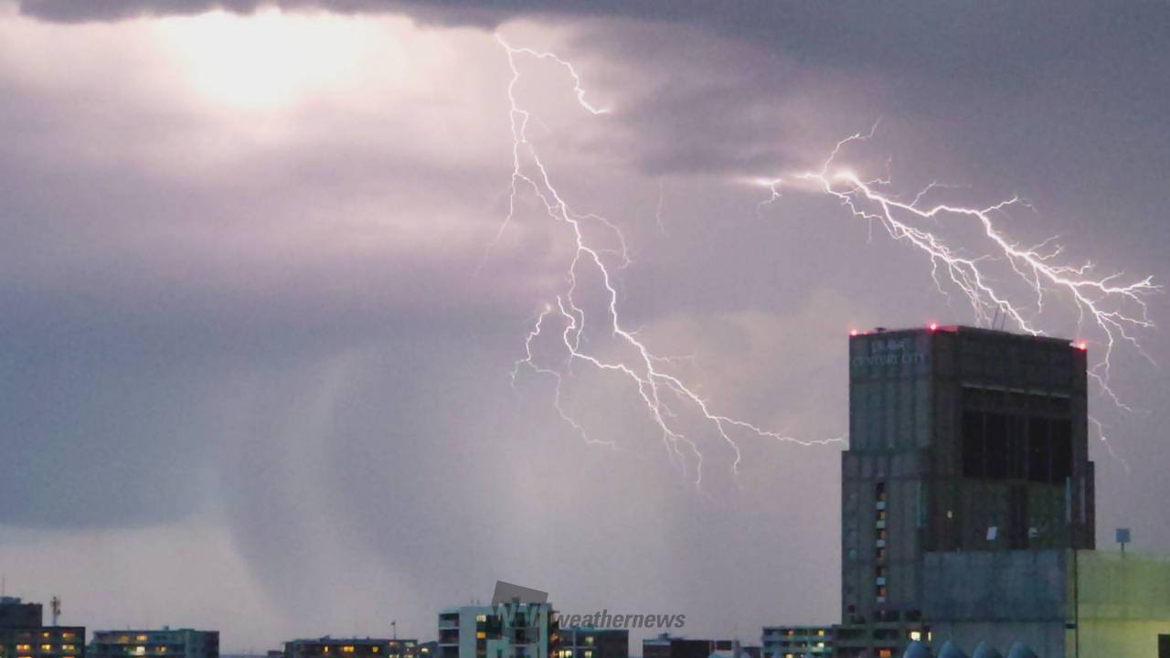 関東や東北で雷が頻発 注目の空の写真 ウェザーニュース