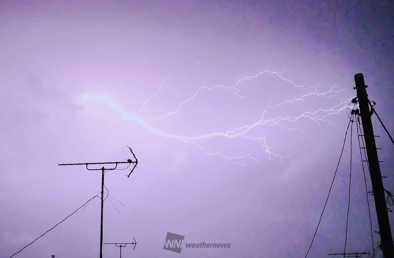 関東や東北で雷が頻発 注目の空の写真 ウェザーニュース