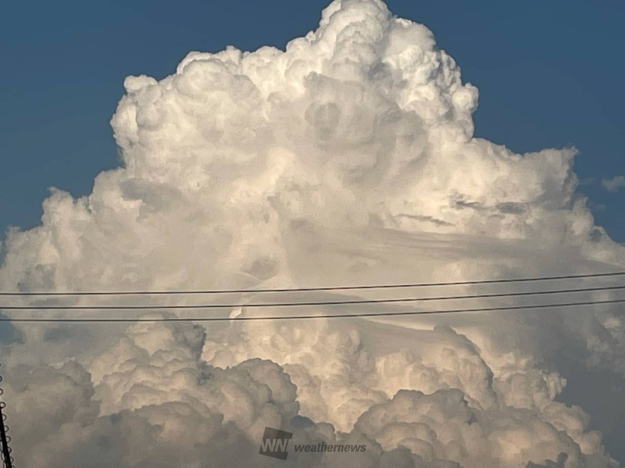 雲がモクモクと発達 注目の空の写真 ウェザーニュース