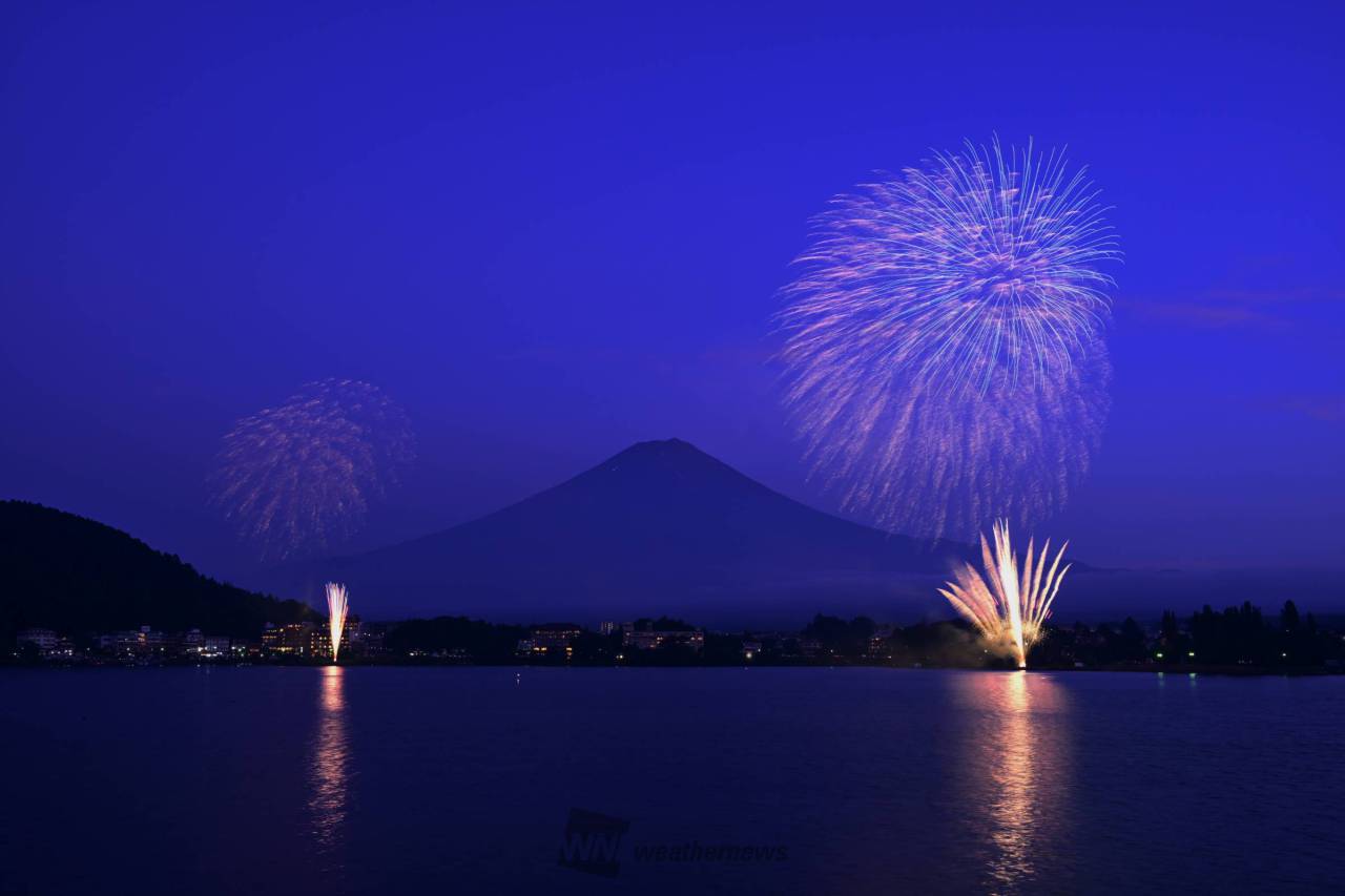 花火写真館 注目の空の写真 ウェザーニュース