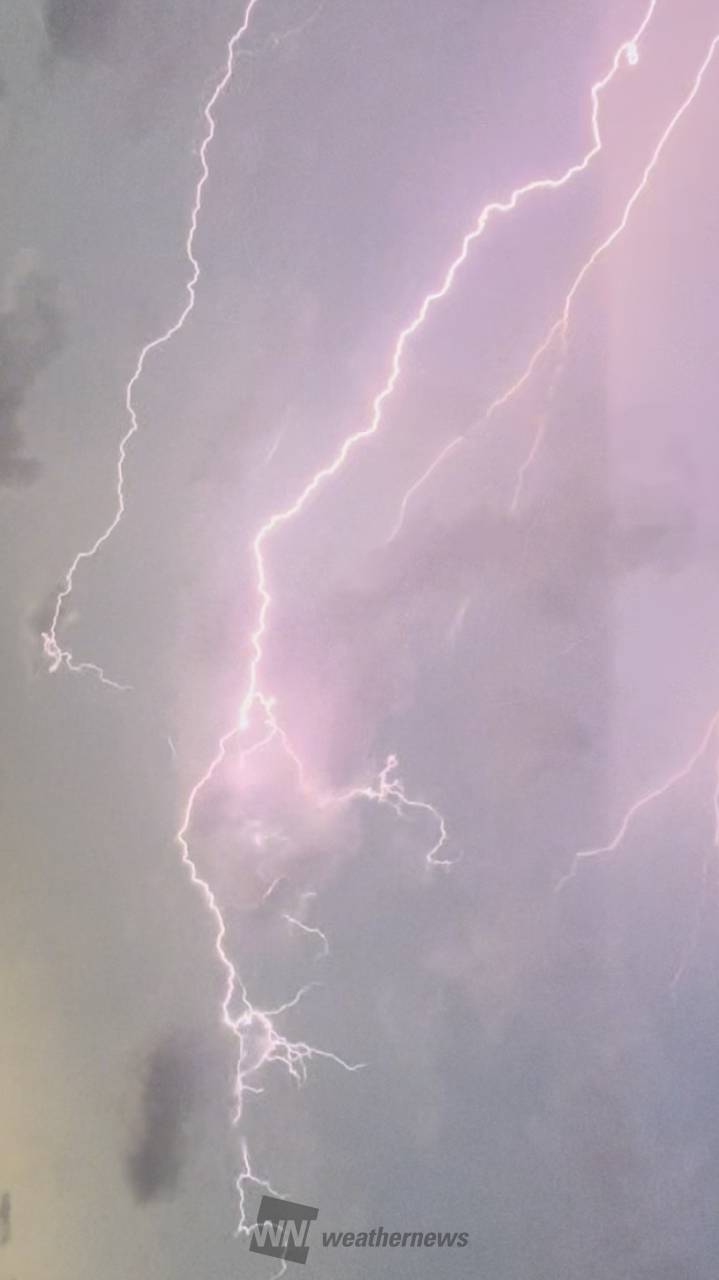関東で落雷多発 停電も発生 注目の空の写真 ウェザーニュース