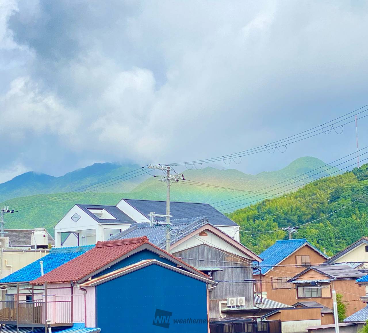 九州を中心に「虹」 注目の空の写真 ウェザーニュース
