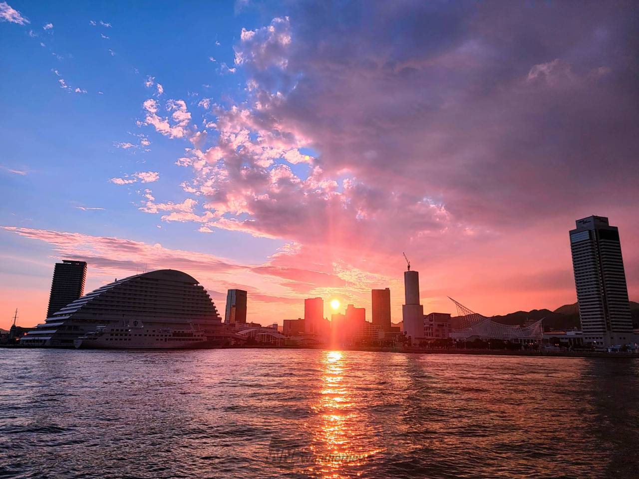 夕日・夕焼け写真館 注目の空の写真 ウェザーニュース