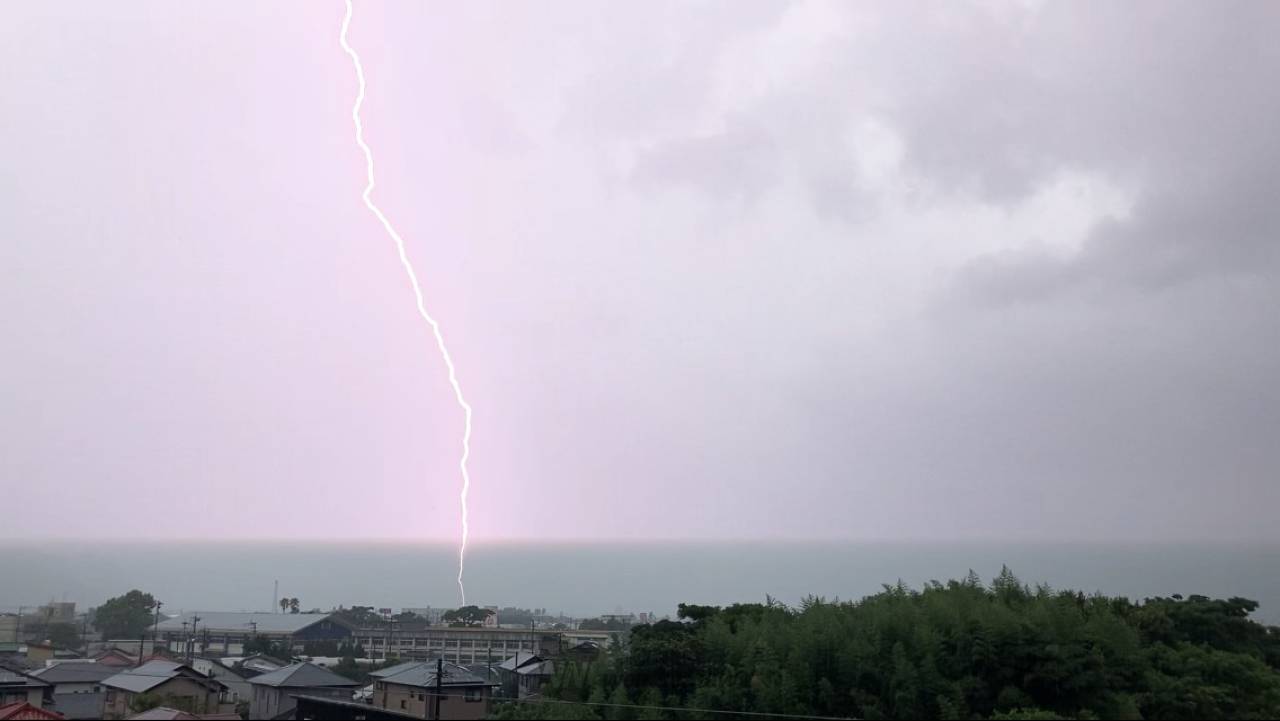 九州南部で激しい雷雨 注目の空の写真 ウェザーニュース