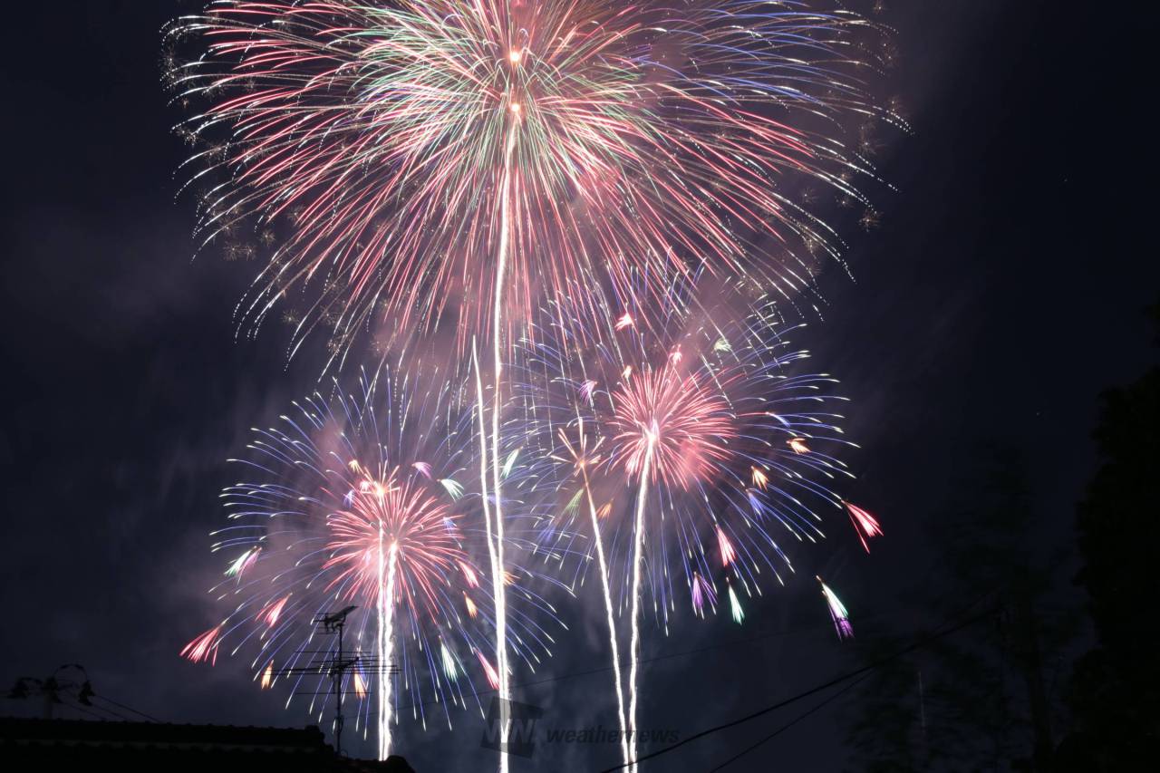 花火写真館 注目の空の写真 ウェザーニュース