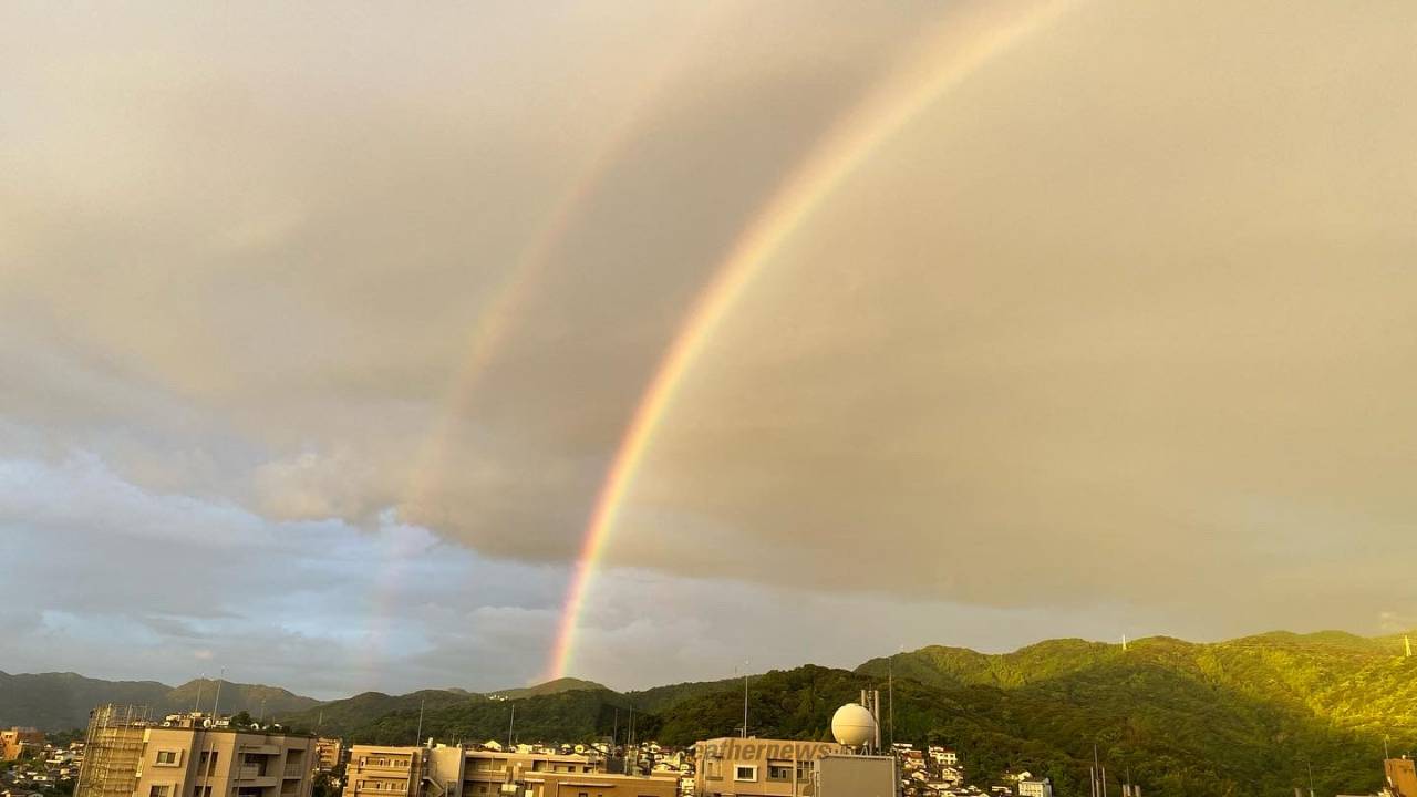 九州で虹ラッシュ 注目の空の写真 ウェザーニュース