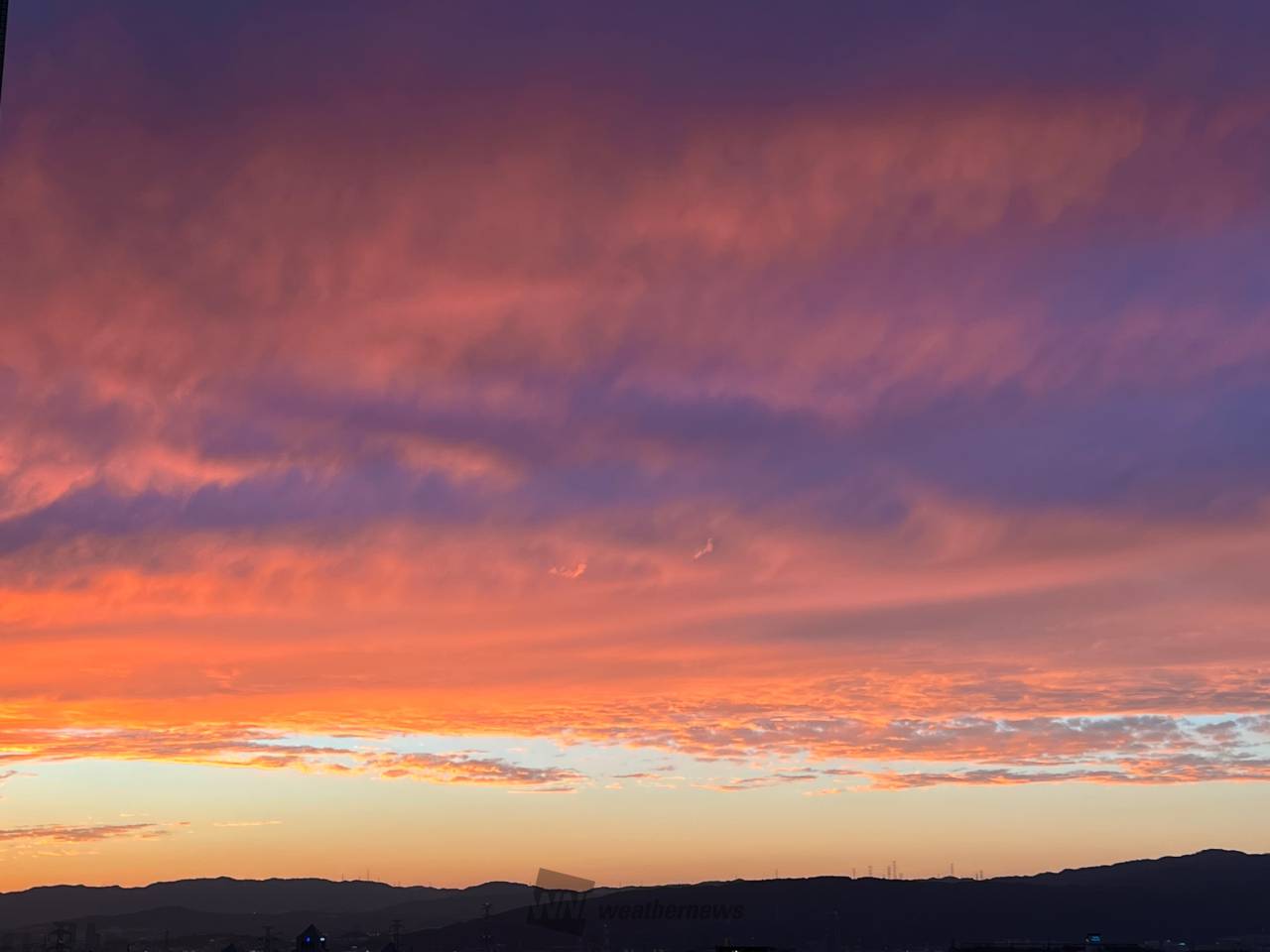 夕空 写真 額付き アート A3 夕焼け ae73f2c86076f60800548bc3bb7245