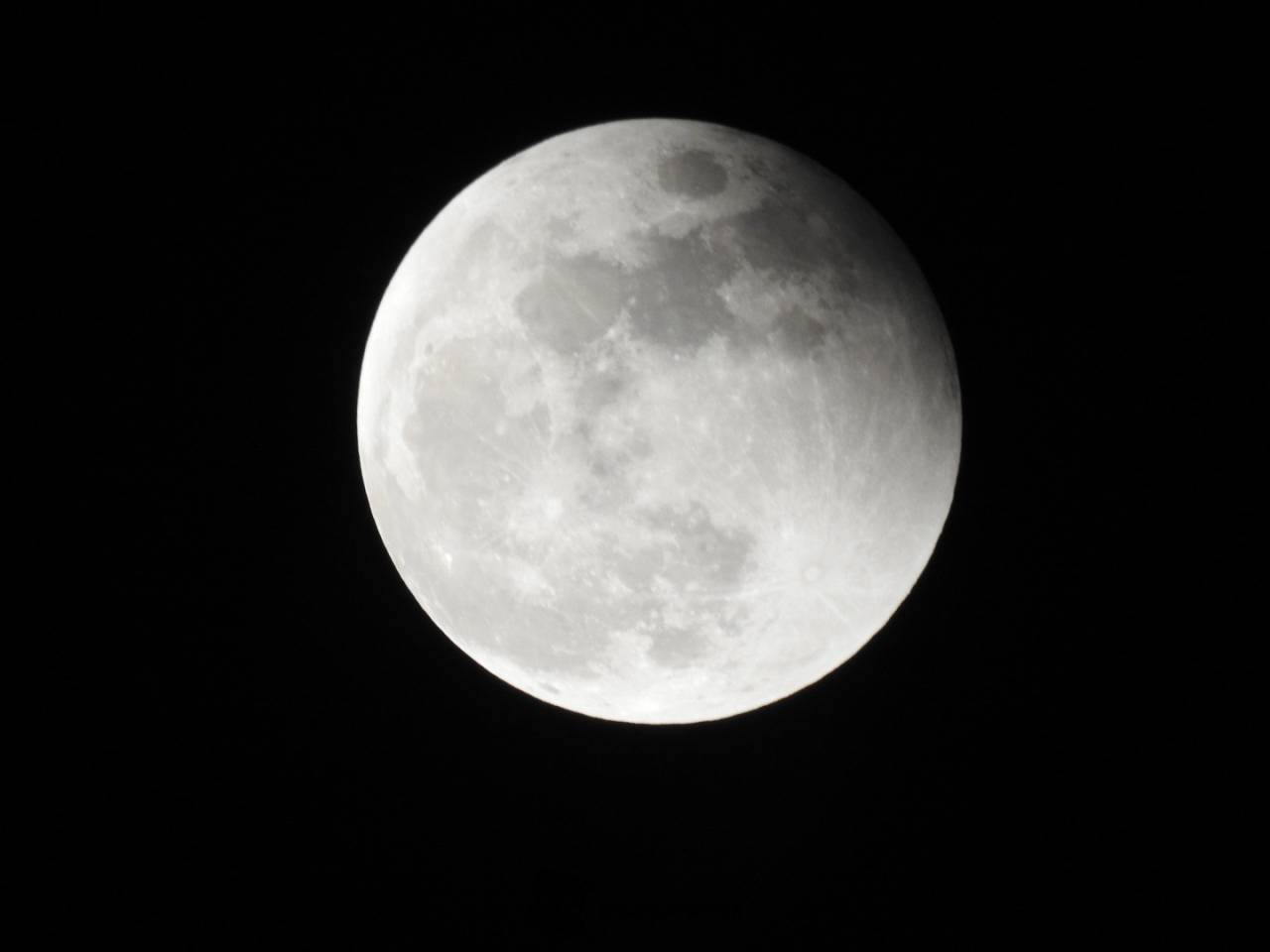 部分食の終わり！...